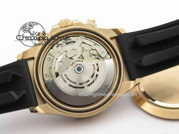 0511 Daytona 116515 Noob 1:1 Best Edition Black RG Dial On Black Rubber Strap A7750 (Free Extra Strap) ZipUp 3743